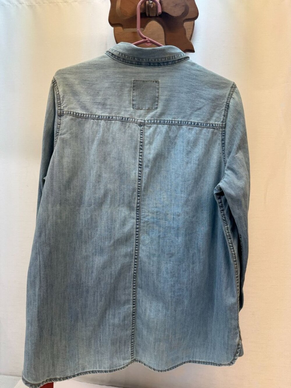 New Womans Denim Shirt XXL- Mossimo - Picture 3 of 4